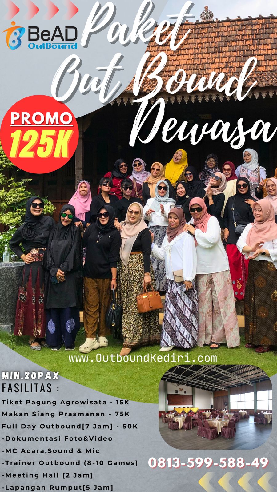 Promo Spesial Paket Outbound Dewasa – Seru, Edukatif, & Penuh Kebersamaan!